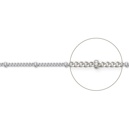 チェーン K-205 ロジウムカラー