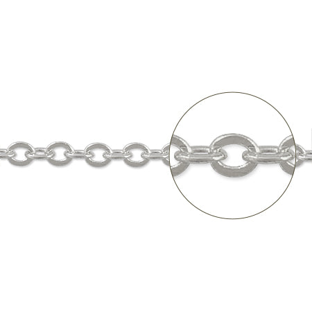 チェーン 235SF ロジウムカラー