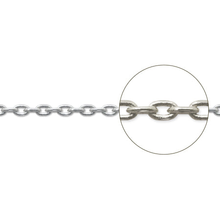 Chain 235SDC4 Rhodium color