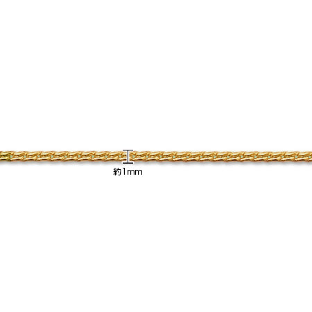 Chain 135SRF rhodium color