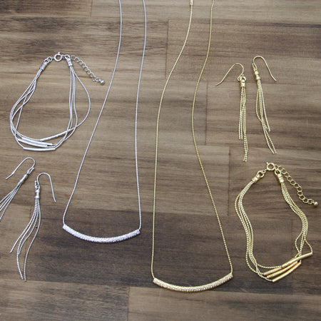 Chain 135SRF rhodium color
