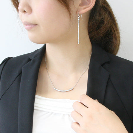 Chain 135SRF rhodium color