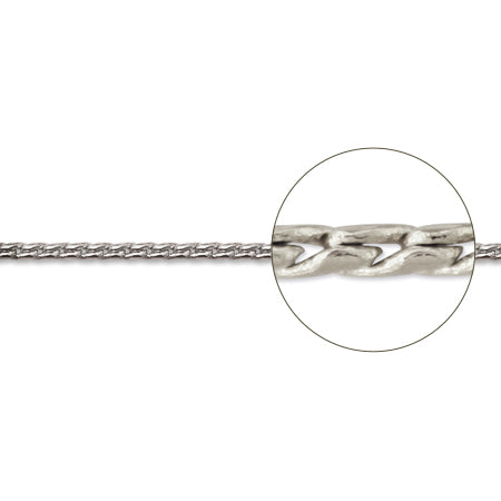 Chain 135SRF rhodium color