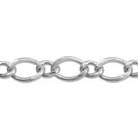 Chain L & s110bf rhodium collar