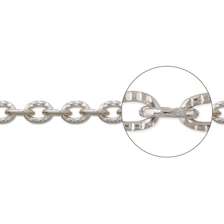 チェーン IR260R ロジウムカラー