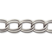 Chain IRT112 Rhodium color