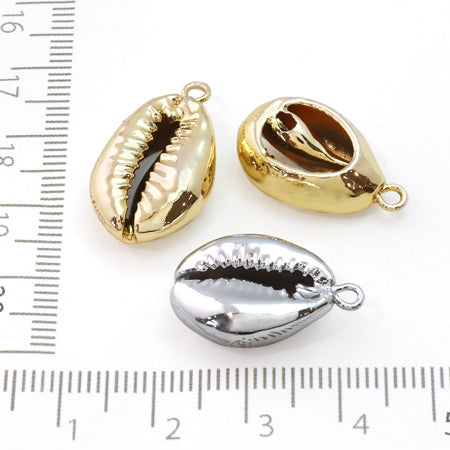 タカラガイ 1カン付 ロジウムカラー【アウトレット】