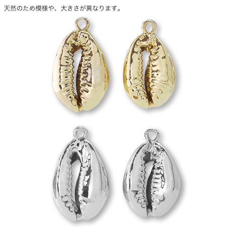 タカラガイ 1カン付 ロジウムカラー【アウトレット】