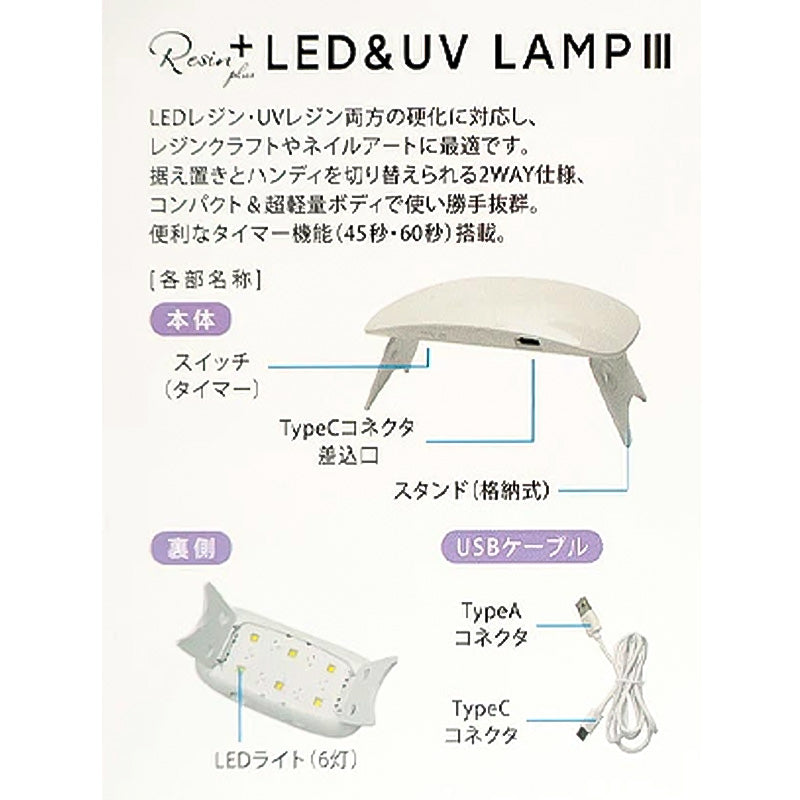 Resin plus LED&UV lamp 3