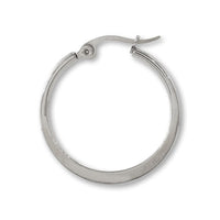ステンレス ピアス フープ2 生地(SUS316L)