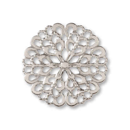 ステンレス スカシパーツ ラウンド 生地(SUS316L)