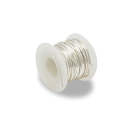 Artistic wire mini spool non-ternish silver