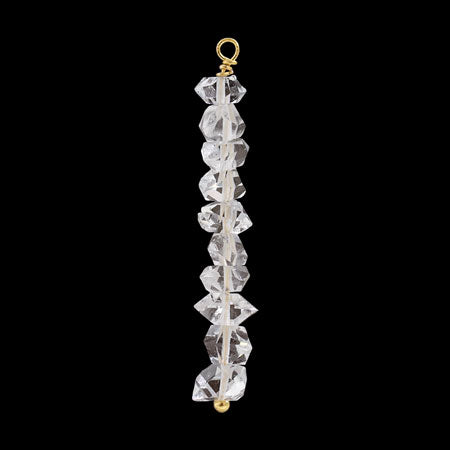 Natural stone glasses fastening charm stick Pakistan Harkimer (natural)