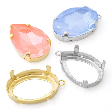 石座 #4127用 1カン付 ロジウムカラー