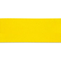 フランス製両面サテンリボン 220(イエロー)
