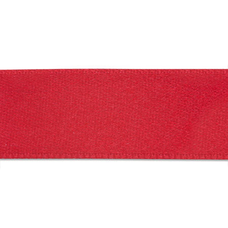 フランス製両面サテンリボン 360(レッド)