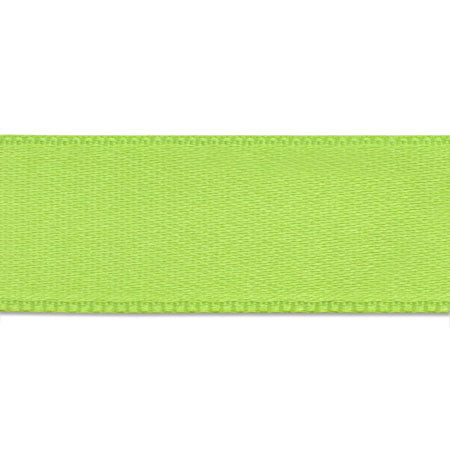 フランス製両面サテンリボン 545(グリーンイエロー)