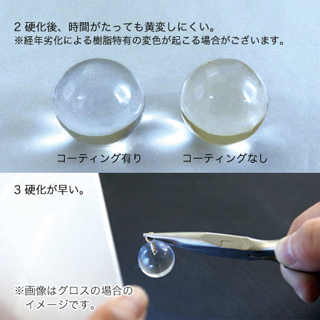 UV-LEDコーティングレジン 星の雫 グロス