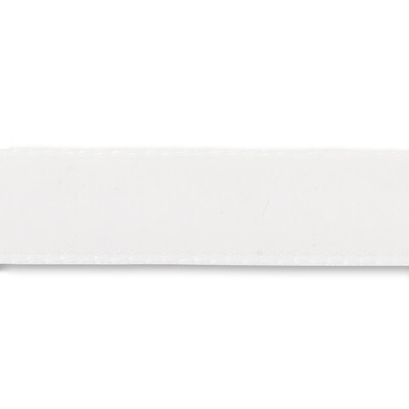 スイスベルベットリボン 白