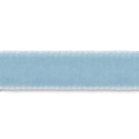 スイスベルベットリボン 水色