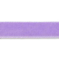 Swiss velvet ribbon purple