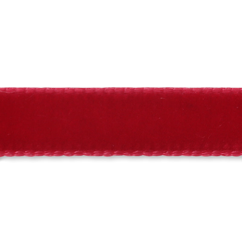 スイスベルベットリボン 赤