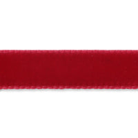 スイスベルベットリボン 赤