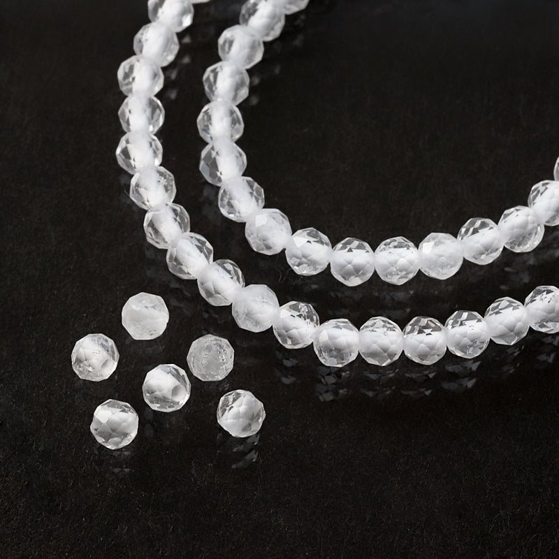 Natural stone round cut crystal (natural)