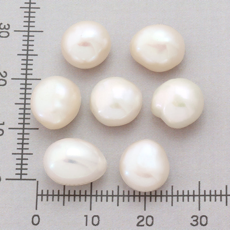Freshwater pearl baroque (no hole) White