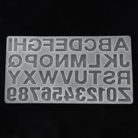 アルファベット&数字 シリコンモチーフ