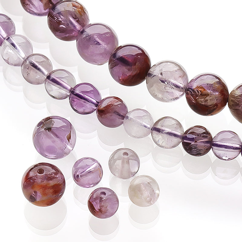 天然石 ラウンド ガーデンアメジスト(天然)