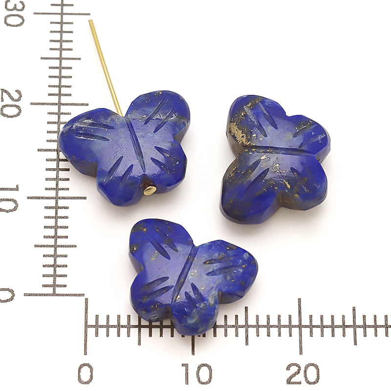 Natural stone butterfly lapis lazuli (natural)