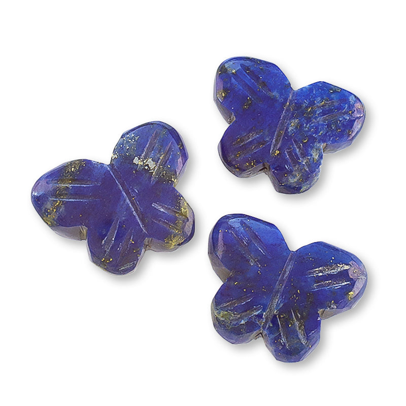 Natural stone butterfly lapis lazuli (natural)