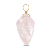 Natural stone Glasses Clasp Charm Dagger Morganite (Natural)