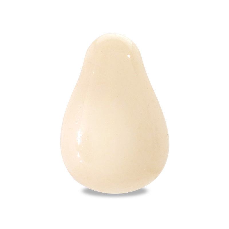 Czech Side Hole Chalk White Champagne Laster