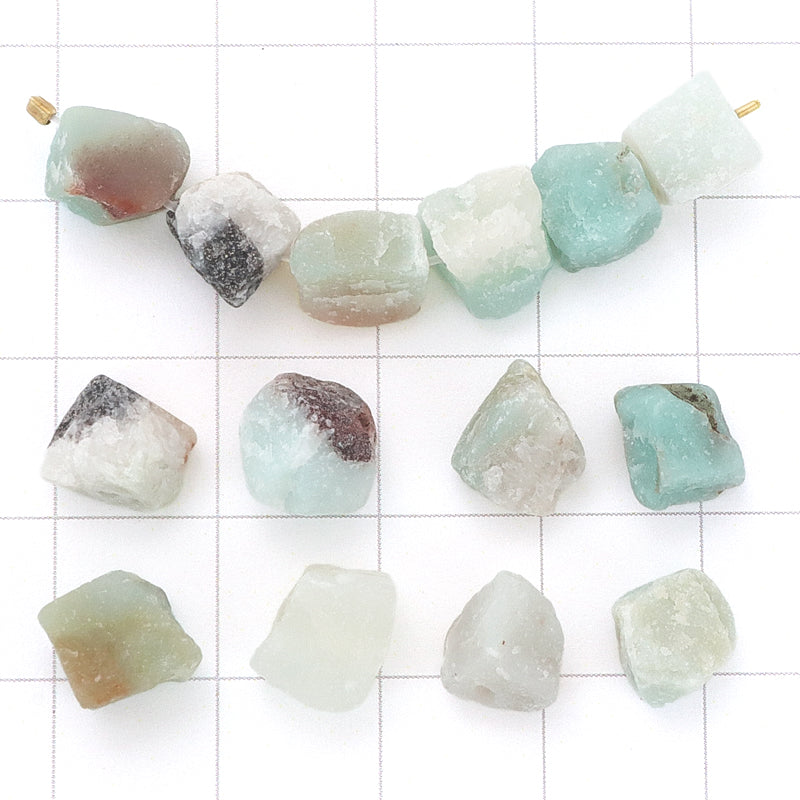 Natural stone rough cut Amazonite (natural)