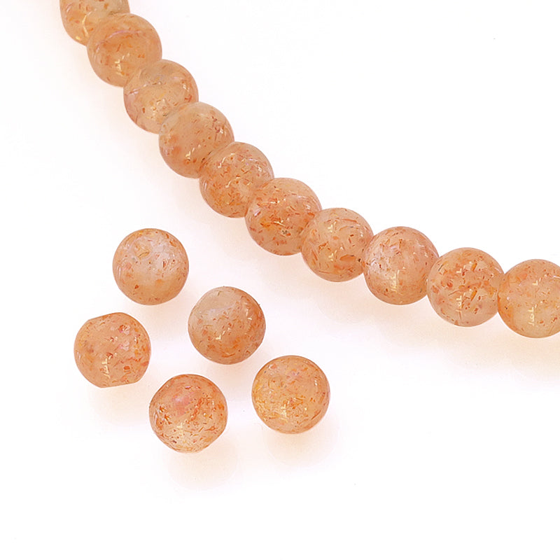 Natural stone round sunstone (natural)