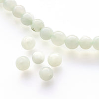Natural stone round jade (natural)