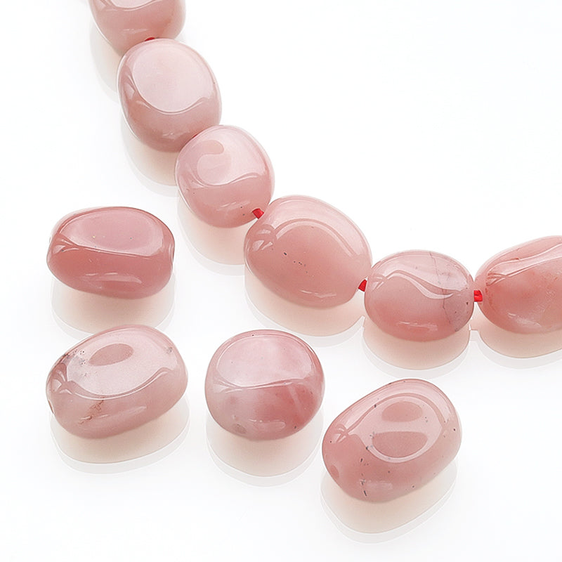 Natural stone tumbled guava quartz (natural)