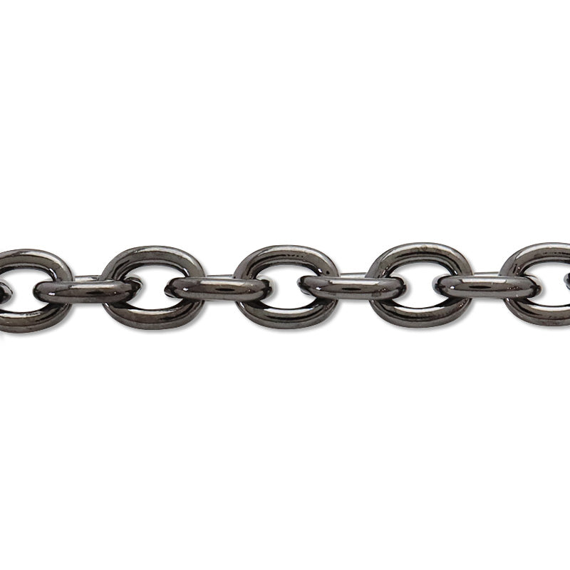 Aluminum chain AL124 Black