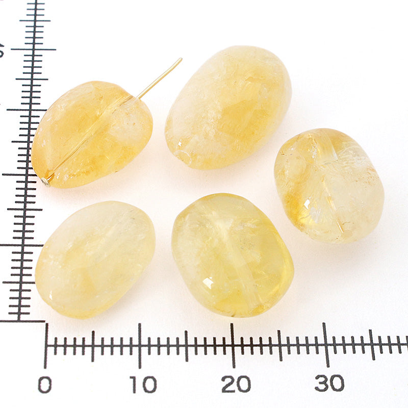 Natural stone tumbled citrine (natural)