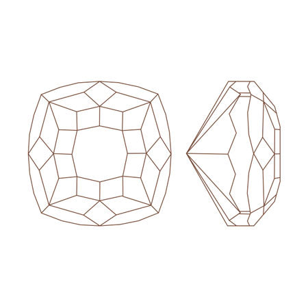 貴和クリスタル #4460 クリスタルオレンジイグナイト