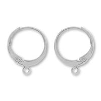 Earrings French hook round