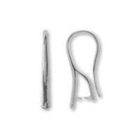 Design hook earrings with bail