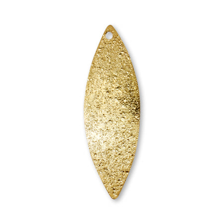 Stard Dist leaf 1 hole gold