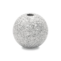 Stardust round rhodium color