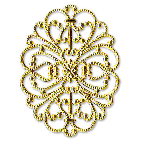 Sky Part: Approx. 26 x 34mm Gold