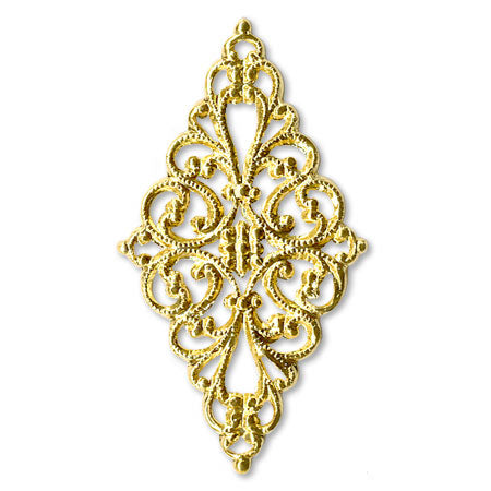 A scassipart diamond is about 25 × 45 mm gold.