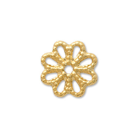 Scashpart-flowering petals: about 8 mm gold