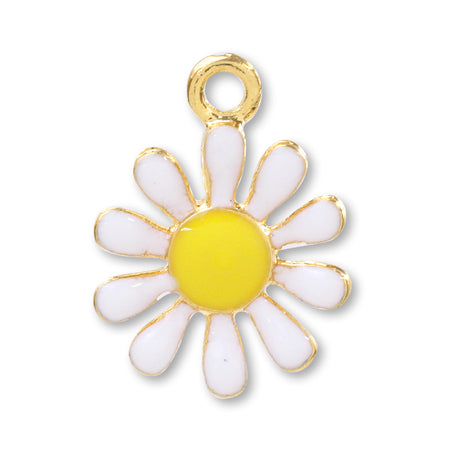 Charm Sunflower No.2 White/G
